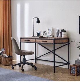 Resim Enza Home Vera Çalışma Masası Ahşap - Siyah 