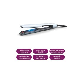 Resim Philips BHS520/00 5000 Serisi Thermoshield Teknolojili Saç Düzleştirici - Iyonik Bakım 