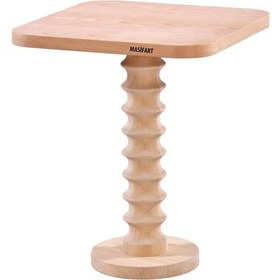 Resim Masifart Arca Kare Oslo Bistro Masa Cilasız Ham Ham 