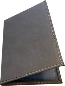 Resim Genel Markalar Romofy Oto Ruhsat Kabı Termo Deri - Araba Ruhsat Kılıfı - Araç Ruhsat Cüzdanı (Gri) 