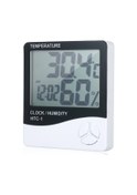 Resim Samdoo Dijital Sıcaklık Ve Nem Ölçer - Duvar & Masa Tipi - / Gösterge - Htc-1 