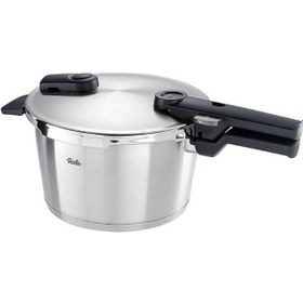 Resim Fissler - Vitaquick Premium 4,5 Litre Düdüklü Tencere + Tava Set 