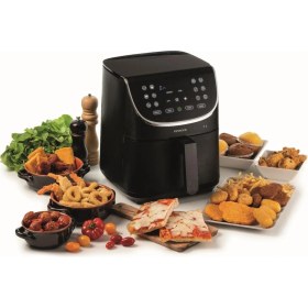 Resim Kenwood Airfryer Xxxl Siyah HFP80.000BK - 7 Litre Geniş Hazne Kapasitesi, 1700 Watt, Dijital Dokunma 