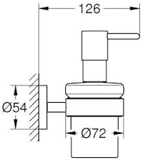 Resim Grohe Essentials Sıvı Sabunluk Seti Mat Siyah 1022572430 