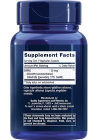 Resim Life Extension Dmae Bitartrate, Supports Neurotransmitter 200 Cap 
