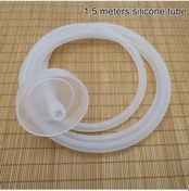 Resim Willowhaven A2 Ev Tipi Su Sebil Aksesuarı Silikon Hortum Universal Gıda Sınıfı Emiş Borusu 