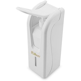Resim Flosoft F191 Kilitli Dezenfektan Dispenseri Dirsek Basmalı 1000 ML 