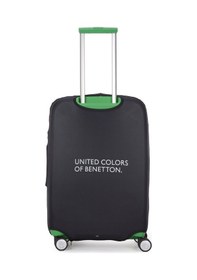Resim United Colors Of Benetton Kabin Boy Koruyucu Valiz Kılıfı Likralı Siyah Siyah 