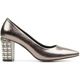 Resim Pierre Cardin® | Pc-51201 - 3478 Platin Kırısık - Kadın Topuklu 