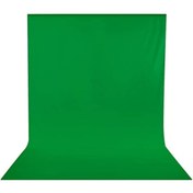 Resim Genel Markalar (2x3 M) Chromakey-green Screen- Greenbox Yeşil Fon Perde- % 100 Pamuk 