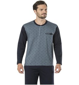 Resim Pierre Cardin 5435 Damatlık Çeyizlik Jakarlı Pijama Takımı 