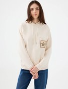 Resim Loft Ekru Kadın Sweatshirt Lf2040768 Ekru 