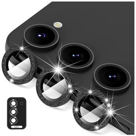 Resim Samsung Galaxy Uyumlu S25 +plus 5g Enkay Şapka-prens 9 H Arka Kamera Lens Glitter Alüminyum Alaşımlı Temperli Cam Filmi 