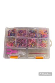 Resim Genel Markalar Lastik Örgü Bileklik Ve Kolye Seti Yapma Seti 