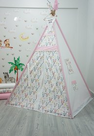 Resim Henna Prime Kızıldereli Çocuk Oyun Çadırı Sabitlenebilir Büyük Boy Elit Serisi 