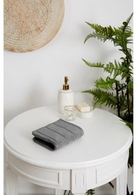 Resim Sadem Organik Stripe Mutfak Ve Kurulama Havlusu 30x50 Cm Gri 