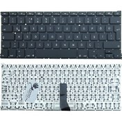 Resim Macbook Air Uyumlu 13" A1466 EMC 3178 Klavye (Büyük Enter - TR) 