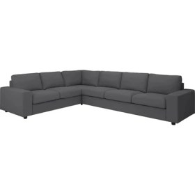 Resim IKEA Gri Rahat Kanepe - 5'li Köşe Kanepe 