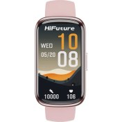 Resim HiFuture EVO2 Bluetooth 5.2 1.47” Ekran 1 ATM Su Geçirmez iOS&Android Uyumlu 24+ Spor Modu Nabız Spor Kan Oksijen Takibi Akıllı Bileklik Pembe 