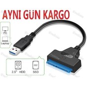 Resim Usb 3.0 2.5 Inç Sata 4469A Hdd Hard Disk Kablosu Kutusu Veri Hard 