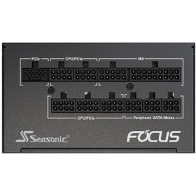Resim Seasonic Focus GX 80 + ATX 3.1 , PCIe 5.1 Tam Modüler - 850 Watt - 135mm Fan -Siyah 