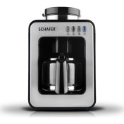 Resim Schafer Barista Öğütücülü 600 ml Filtre Kahve Makinesi 