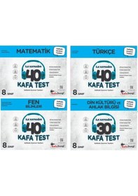 Resim Kafadengi 8. Sınıf Lgs Matematik + Türkçe + Fen + Din Kafa Test S 