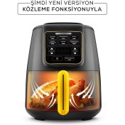 Resim Karaca Air Pro Cook Köz XL Airfryer Black Gold 4 Kişilik 