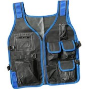 Resim Suntek Alet Yeleği Alet Çantası Çok Cepler Ayarlanabilir 