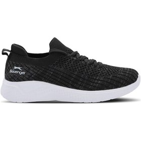 Resim Slazenger ALBORG Kadın Siyah / Gri Koşu & Yürüyüş Spor Ayakkabısı 