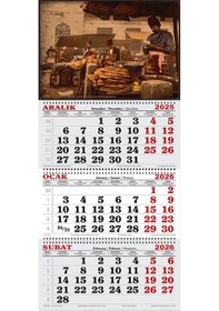 Resim 2026 Yılı Gemici Takvimi-osmanlı Pazarı 