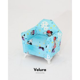 Resim Velura Home & Living Çocuk Koltuğu & Mickey Mouse Desenli - Turkuaz 