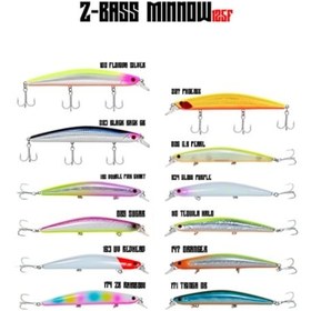 Resim Fujin Z-Bass Minnow 125F 21gr Maket Balık 