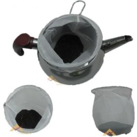 Resim 4 Adet Çaydanlık Içi Süzgeç Demlik Içi Filtreli Tül Çay Demleme Süzgeci 