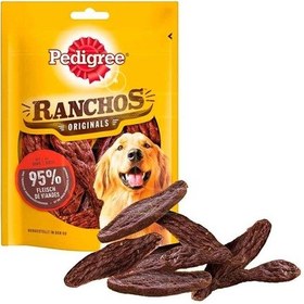Resim Pedigree Ranchos Biftekli Köpek Ödül Maması 7 x 70 G 