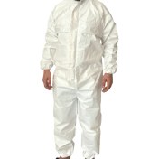 Resim TEK KULLANIMLIK ( 4 ADET ) LAMİNELİ KAPÜŞONLU KORUYUCU 55 GR TULUM 