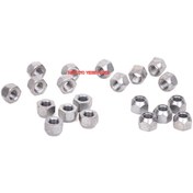 Resim Ford Sac Jantlar Için Bijon Somunu Takım (20 Adet) M12 X 1.5 19Mm 