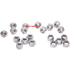 Resim Ford Sac Jantlar Için Bijon Somunu Takım (20 Adet) M12 X 1.5 19Mm 