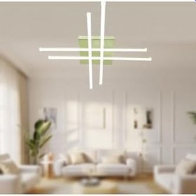 Resim TT AYDINLATMA TT036-FSR-GÜNIŞIĞI TT Aydınlatma Hashtag Modeli (GÜN IŞIĞI) Fransız Sarı Kaplama Led Avize ROSEGOLD 20 x 60 