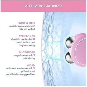 Resim Mikro Akımlı Yüz Sıkılaştırma Cihazı İle Genç Görünüm 