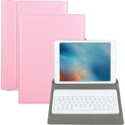 Resim Sunsky iPad 9-10 inç İçin Evrensel Bluetooth Klavye + Kılıf (Yurt Dışından) 