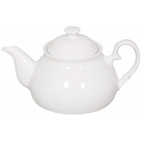 Resim Bahar Porselen Porselen Demlik Beyaz 750 Cc Yerli Üretim 