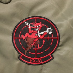 Resim Amerikan Stil Bomber Ceket - XS / Siyah 
