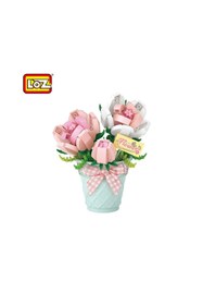 Resim My Reality Fashion Nessiworld LZ8836 LOZ SAKSILI GÜL 230 PARÇA BLOCK OYUNCAK 