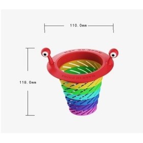 Resim Renkli 6 Kademeli Lavabo Süzgeci Diğer 