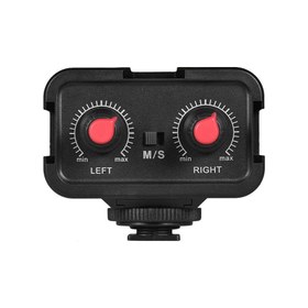 Resim Andoer WS-VS Çift Kanallı Mikrofon Ses Mikseri 