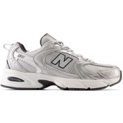 Resim New Balance 530 Grey Matter Silver Metallic Kadın Spor Ayakkabı MR530LG 