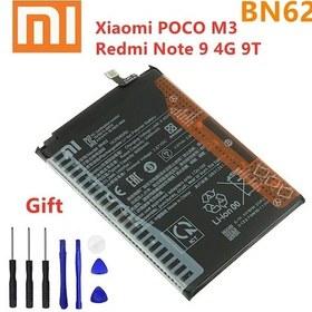 Resim Senalstore Xiaomi Poco M3 Uyumlu Pil Batarya Bn62 + Tamir Seti 