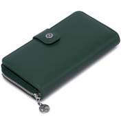 Resim Yeşil Deri Kadın Cüzdan - S1CB00005789-S8H 