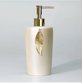 Resim Leaf Sıvı Sabunluk İnci Altın 